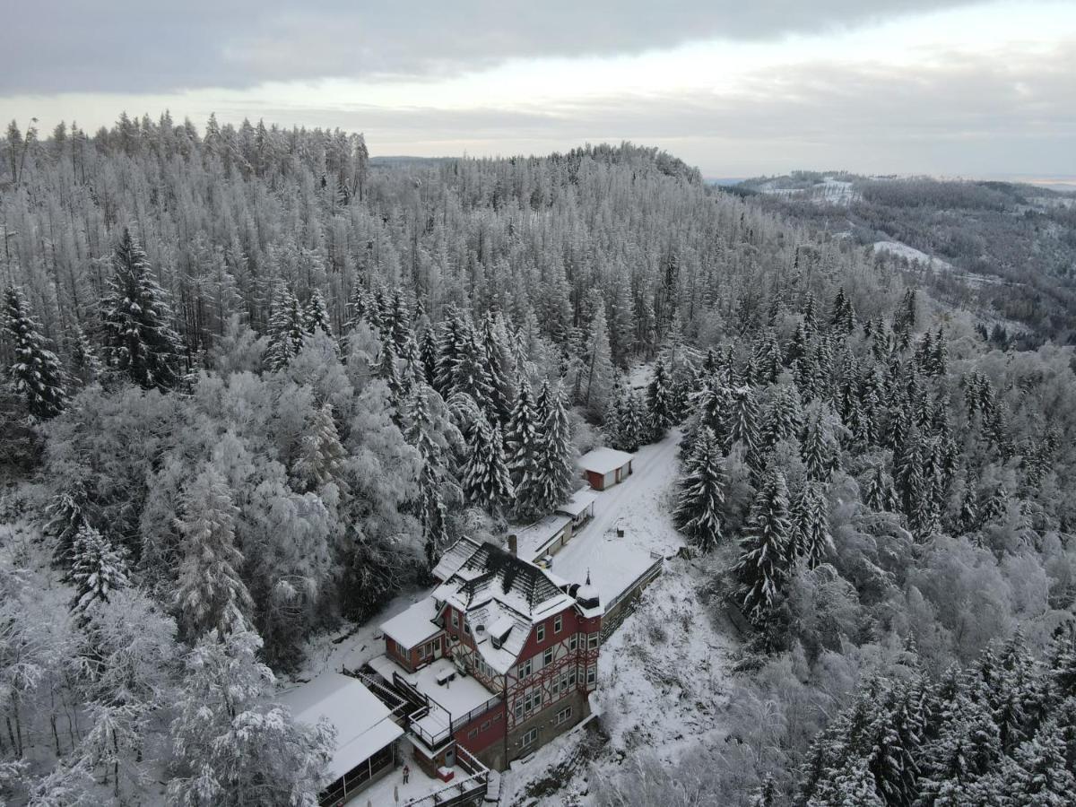 Waldgasthaus & Berghotel Steinerne Renne ヴェルニゲローデ エクステリア 写真
