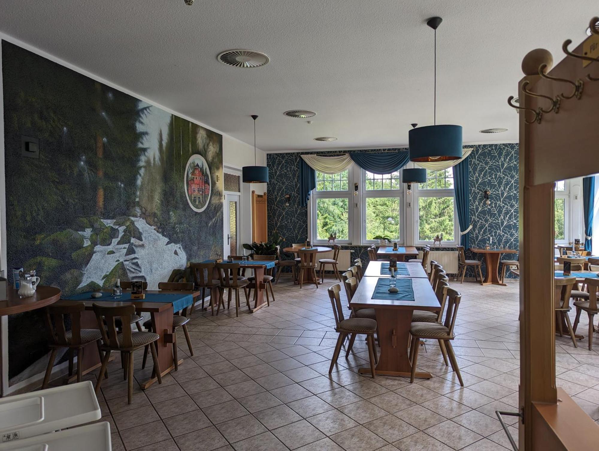 Waldgasthaus & Berghotel Steinerne Renne ヴェルニゲローデ エクステリア 写真
